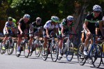 Nick Bien leads, ahead of Drew Morey, Sean McIver, Micky Hale and Simon Clarke