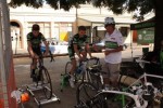 Ben and Nick listen to advice from Bob Kelly