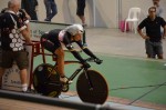 Jess coming out of the start gates