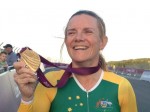 Carol - at the London paraolympics