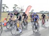 Mark Kelly fights the cross winds in stage 1